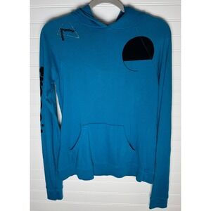 Free City Lets Be Together Life Nature Love Blue Hoodie, 1/S‎